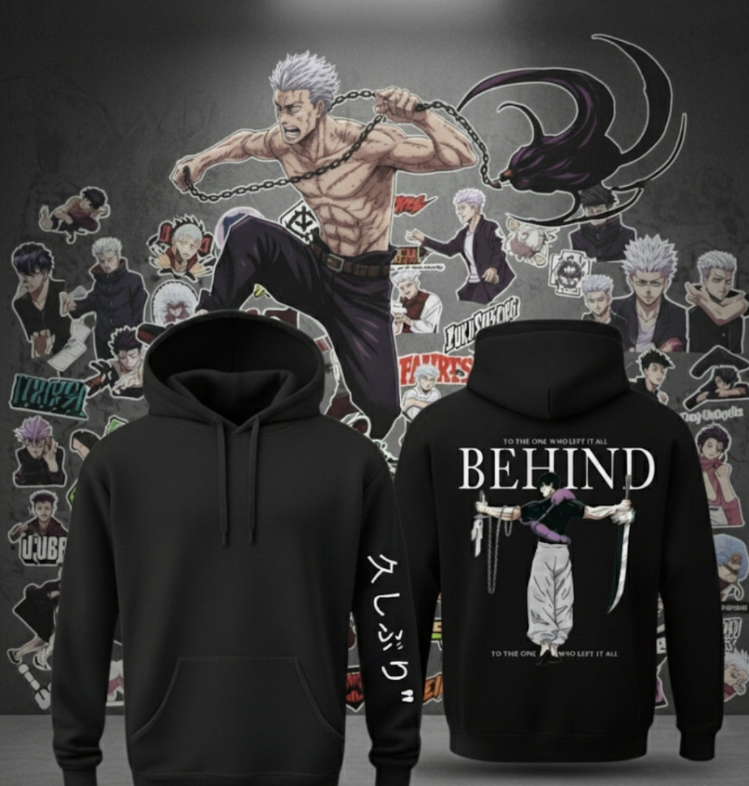 Fallen Zenin Clan Toji Anime Streetwear Hoodie