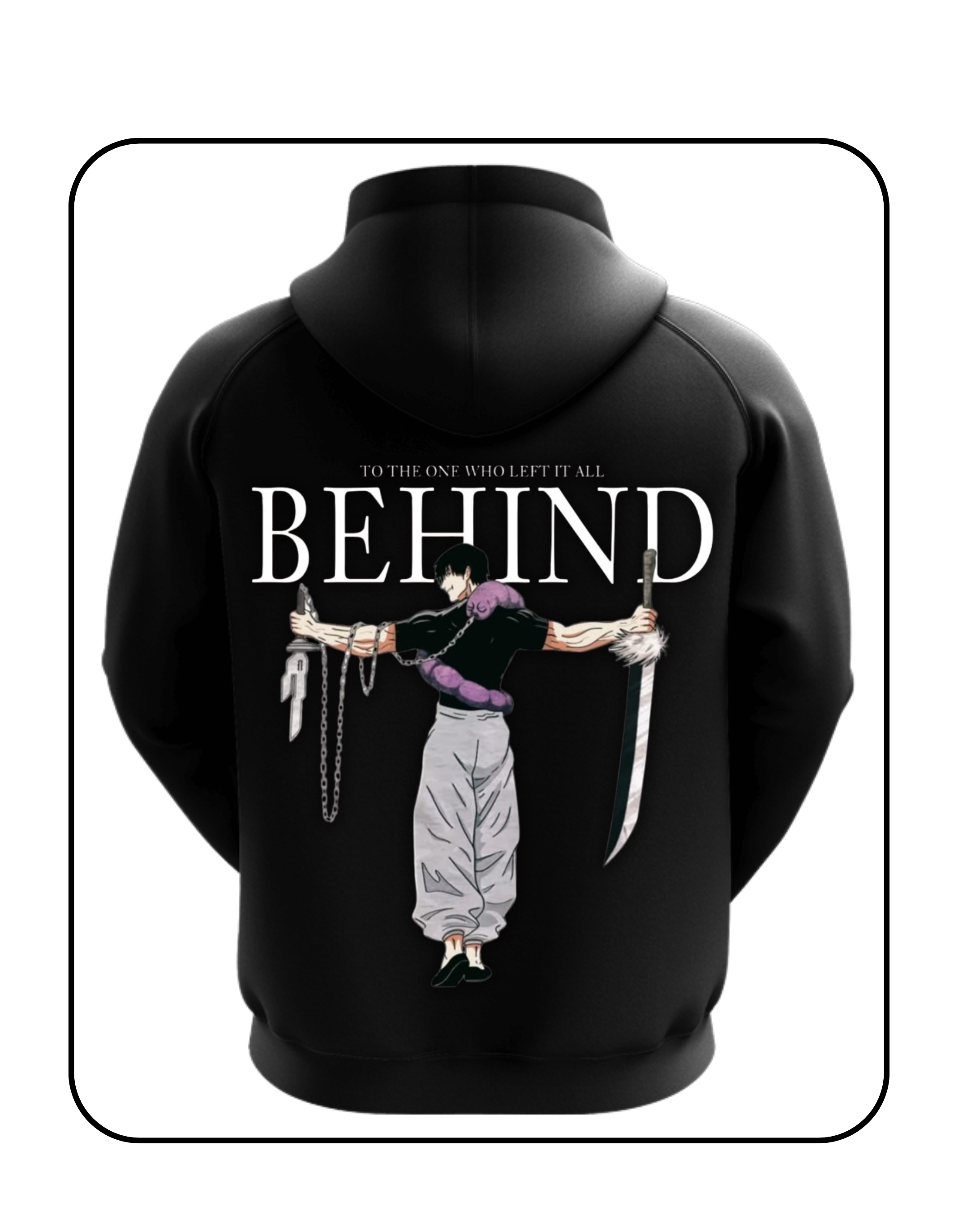 Fallen Zenin Clan Toji Anime Streetwear Hoodie